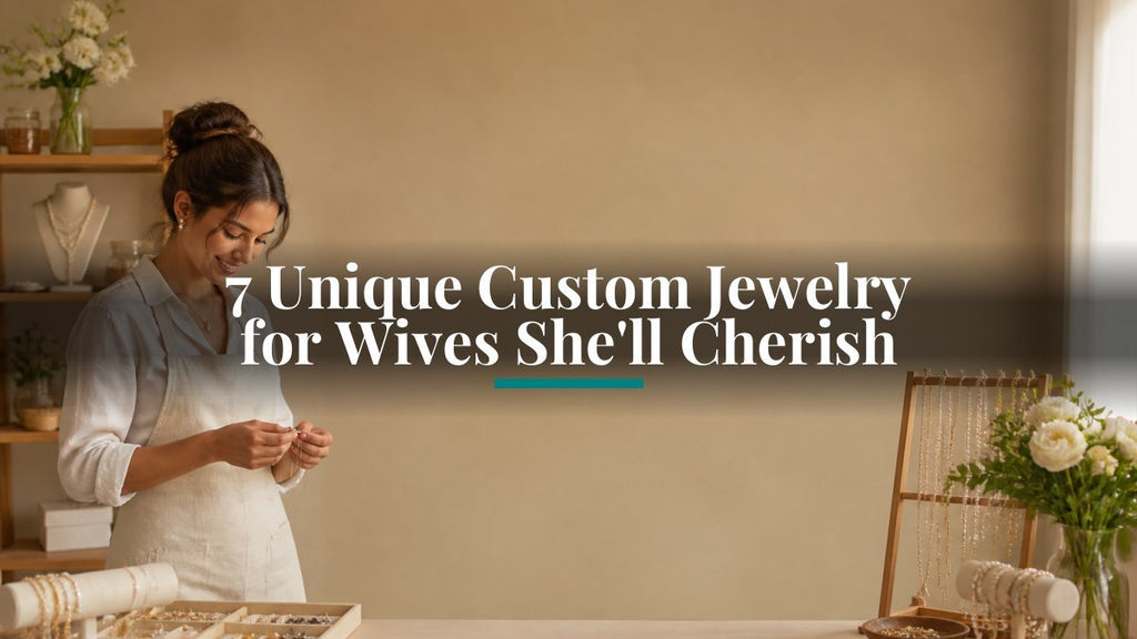 7 Unique Custom Jewelry for Wives She'll Cherish