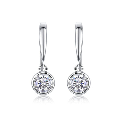 1Soft Light And Sweet Whispers - Fashionable Earrings And Stud Jewelry Set With Moissanite S925 Sterling Silver And Platinum-plated Diamonds Prohibit TikTok sales - The Best Shop 4U