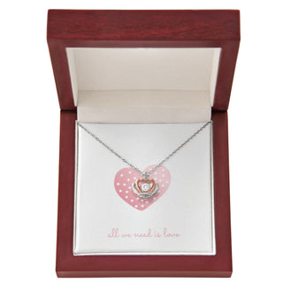 All We Need - Crown Pendant Necklace