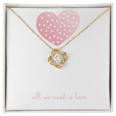 All We Need - Love Knot Necklace - The Best Shop 4U