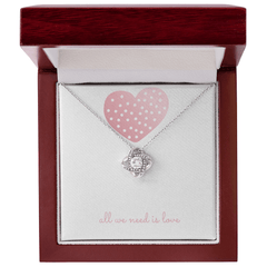 All We Need - Love Knot Necklace - The Best Shop 4U