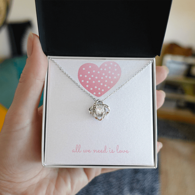 All You Need is Love - Love Knot Necklace