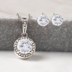 You Are My Sparkle - Eternal Hope Necklace and Earring Set