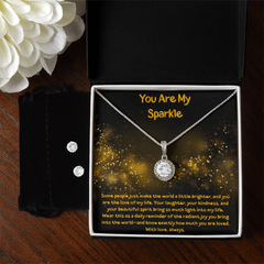 You Are My Sparkle - Eternal Hope Necklace and Earring Set