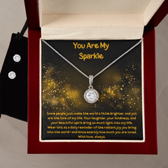 You Are My Sparkle - Eternal Hope Necklace and Earring Set