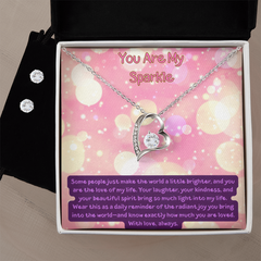 My Sparkle - Forever Love Necklace and Earring Set