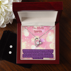 My Sparkle - Forever Love Necklace and Earring Set