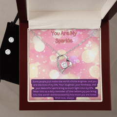 My Sparkle - Forever Love Necklace and Earring Set