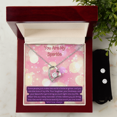 My Sparkle - Forever Love Necklace and Earring Set