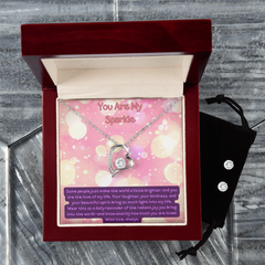 My Sparkle - Forever Love Necklace and Earring Set