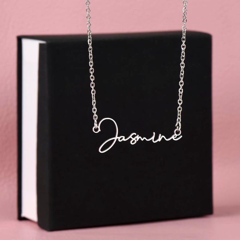 Signature Custom Name Necklace