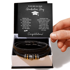 To My Boy Graduation Dreams (Love You) – Bracelet
