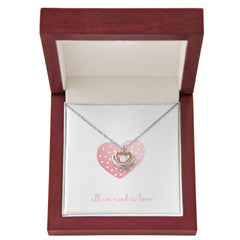 All We Need - Crown Pendant Necklace