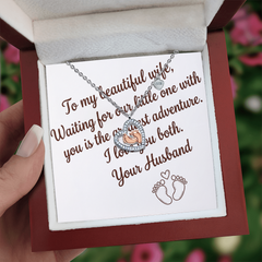 Your Loving Husband  - Baby Feet Necklace
