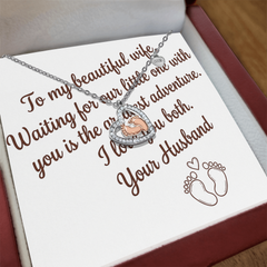 Your Loving Husband  - Baby Feet Necklace