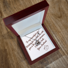 Your Loving Husband  - Baby Feet Necklace