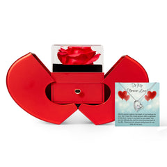 To My Forever Love - Forever Love Necklace and Heart Box