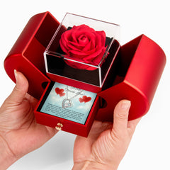 To My Forever Love - Forever Love Necklace and Heart Box