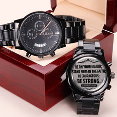Be on Your Guard (1 Corinthians 16:13 NIV) – Men's Watch - The Best Shop 4U