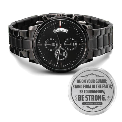 Be on Your Guard (1 Corinthians 16:13 NIV) – Men's Watch - The Best Shop 4U