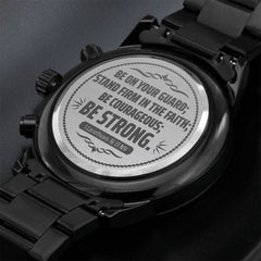 Be on Your Guard (1 Corinthians 16:13 NIV) – Men's Watch - The Best Shop 4U