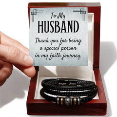 Being Special - Mens Leather Bracelet - The Best Shop 4U
