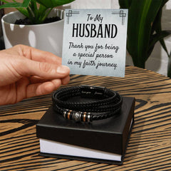 Being Special - Mens Leather Bracelet - The Best Shop 4U