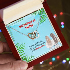 Best Friends - Interlocking Hearts Necklace - The Best Shop 4U