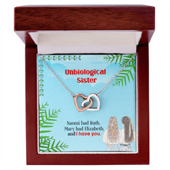 Best Friends - Interlocking Hearts Necklace - The Best Shop 4U
