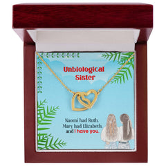 Best Friends - Interlocking Hearts Necklace - The Best Shop 4U