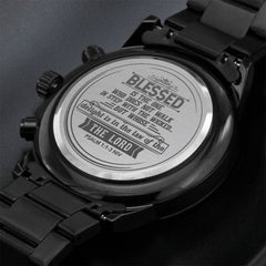 Blessed Is the One (Psalm 1:1 - 3 NIV) – Men's Watch - The Best Shop 4U