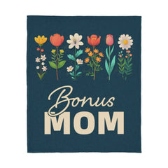 Bonus Mom – Jersey Fleece Blanket - The Best Shop 4U