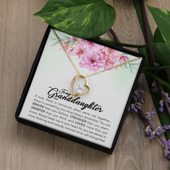 Brave Granddaughter - Forever Love Necklace - The Best Shop 4U