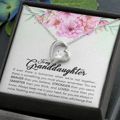 Brave Granddaughter - Forever Love Necklace - The Best Shop 4U