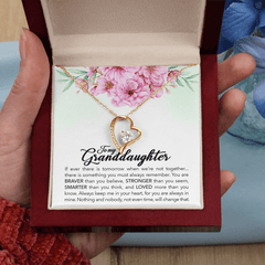 Brave Granddaughter - Forever Love Necklace - The Best Shop 4U