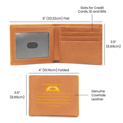 Celebrating You - Leather Wallet - The Best Shop 4U