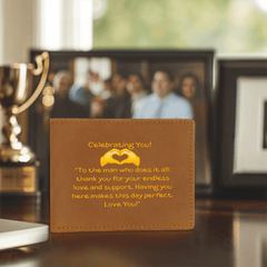 Celebrating You - Leather Wallet - The Best Shop 4U