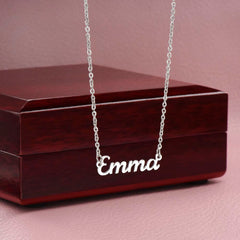 Classic Style Name Necklace - The Best Shop 4U