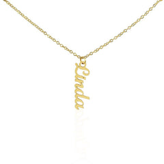 Classic Vertical Name Necklace - The Best Shop 4U