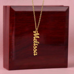 Classic Vertical Name Necklace - The Best Shop 4U