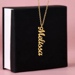 Classic Vertical Name Necklace - The Best Shop 4U
