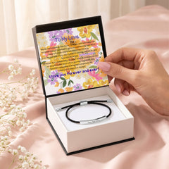 Custom Engraved Bar Bracelet - For Her - The Best Shop 4U