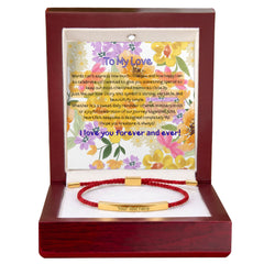 Custom Engraved Bar Bracelet - For Her - The Best Shop 4U