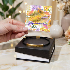Custom Engraved Bar Bracelet - For Her - The Best Shop 4U