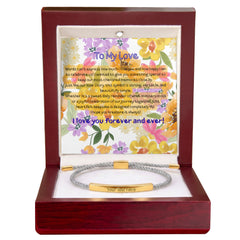Custom Engraved Bar Bracelet - For Her - The Best Shop 4U