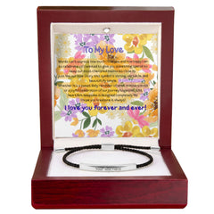 Custom Engraved Bar Bracelet - For Her - The Best Shop 4U
