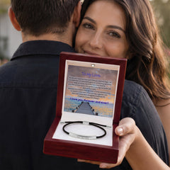 Custom Engraved Bar Bracelet - For Him - The Best Shop 4U