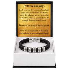 Dad's Personalized Name Bracelet - The Best Shop 4U