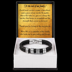 Dad's Personalized Name Bracelet - The Best Shop 4U