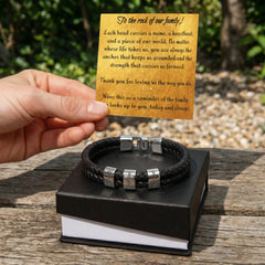 Dad's Personalized Name Bracelet - The Best Shop 4U